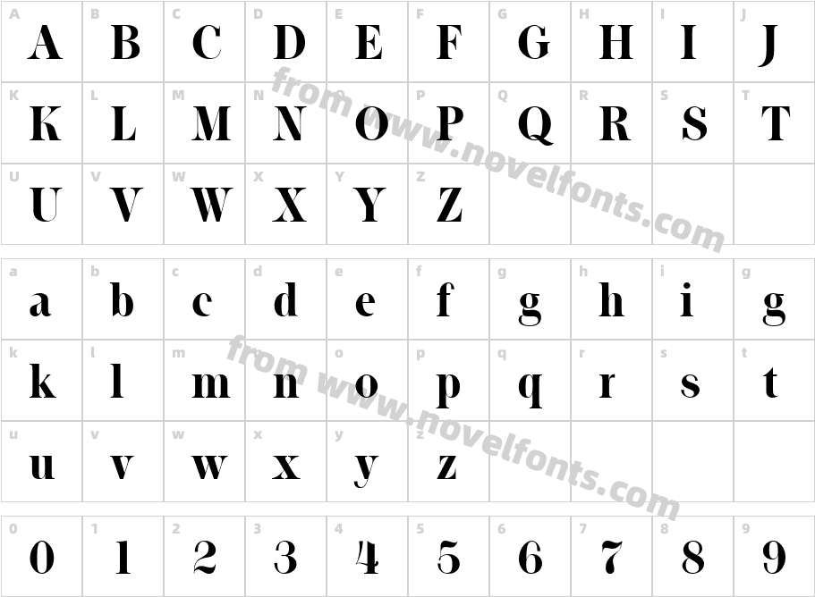 ITCTom'sCharacter Map