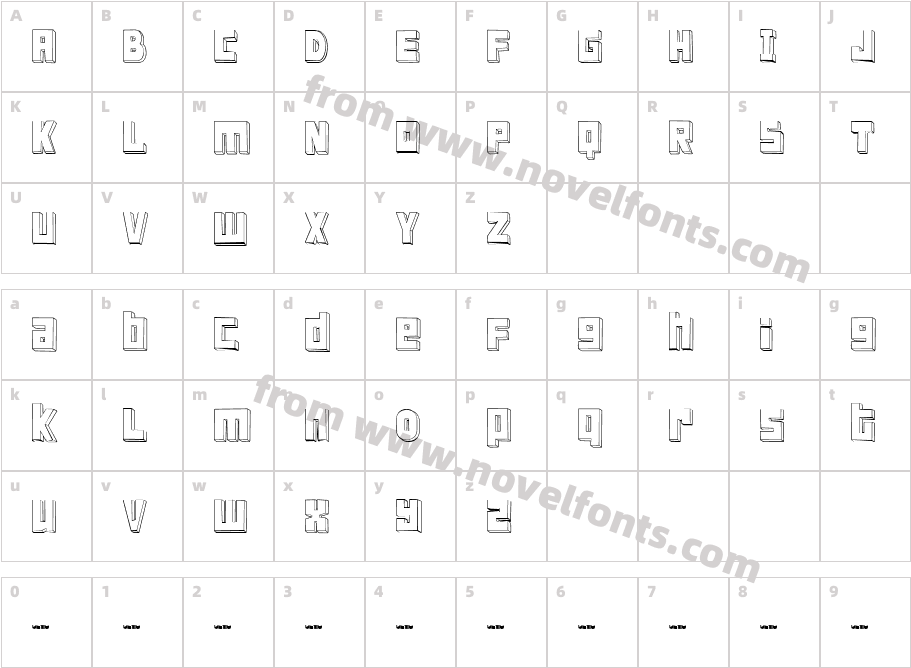 FT ScandinavianTitan2Character Map