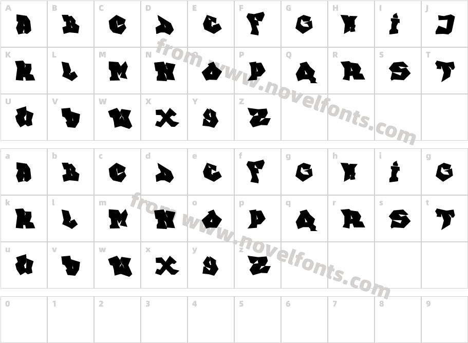 FTFIndonesianaGoGraffitianaCharacter Map