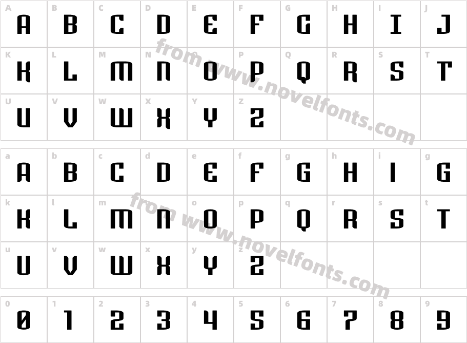 Icewave WideCharacter Map