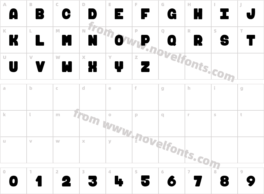 FUGU & MAKI 2Character Map