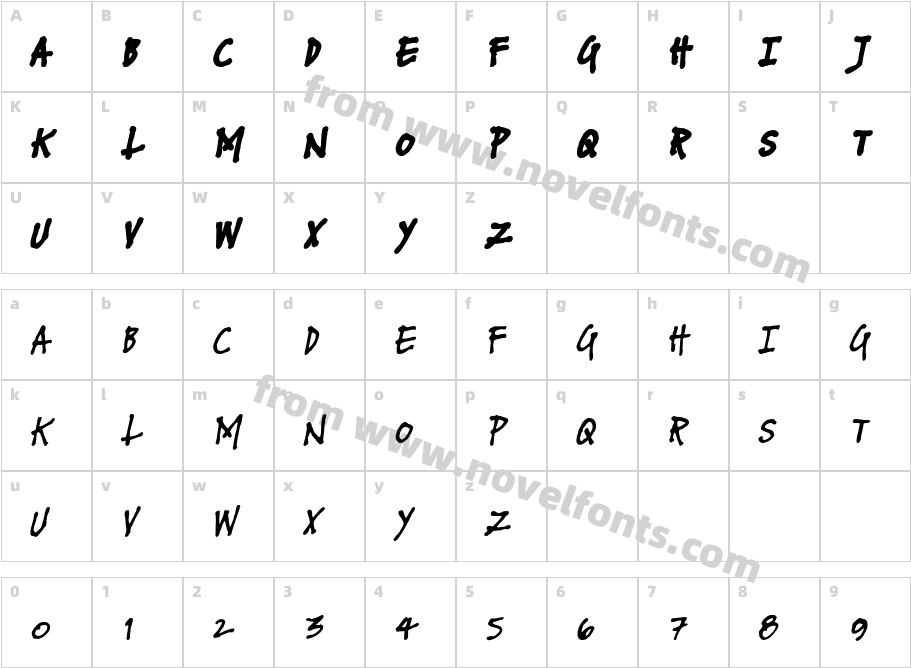 FUSE normalCharacter Map