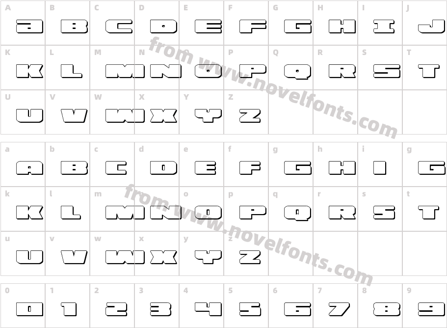 Illumino 3DCharacter Map