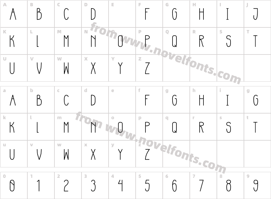 IlluminoustCharacter Map