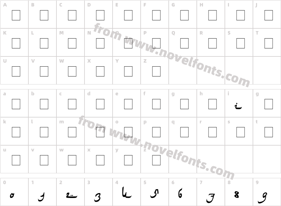 Image_ArabianCharacter Map