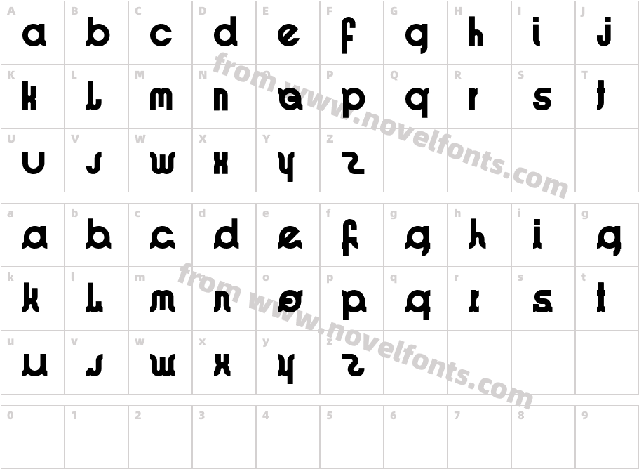 ImeoKoOlCharacter Map