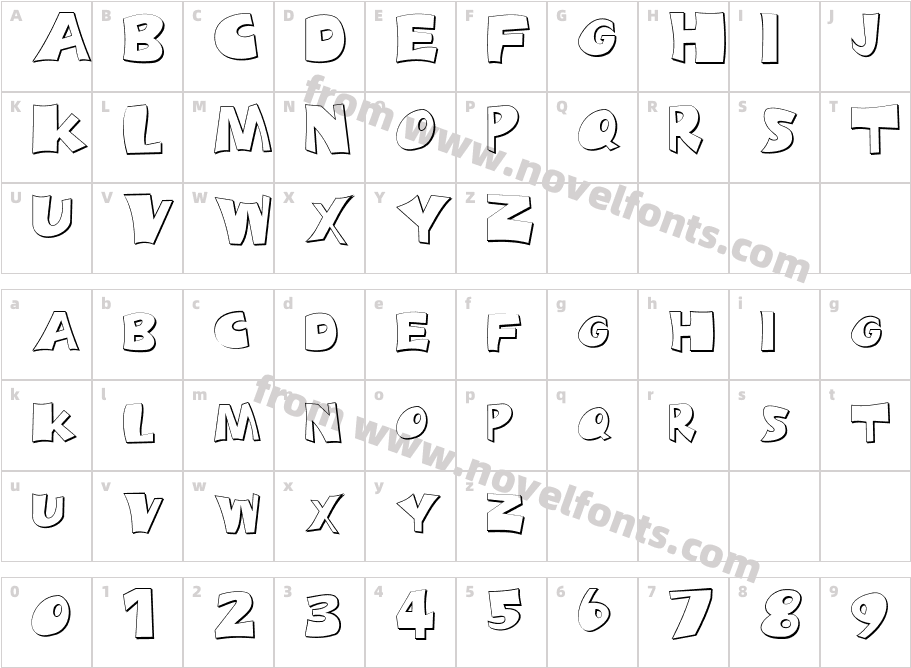 FZ JAZZY 10 3DCharacter Map