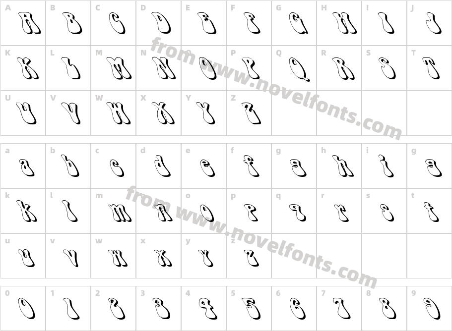 FZ JAZZY 14 3D LEFTYCharacter Map