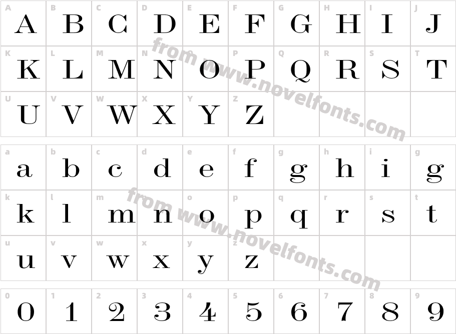 Indy 17 ExtendedCharacter Map