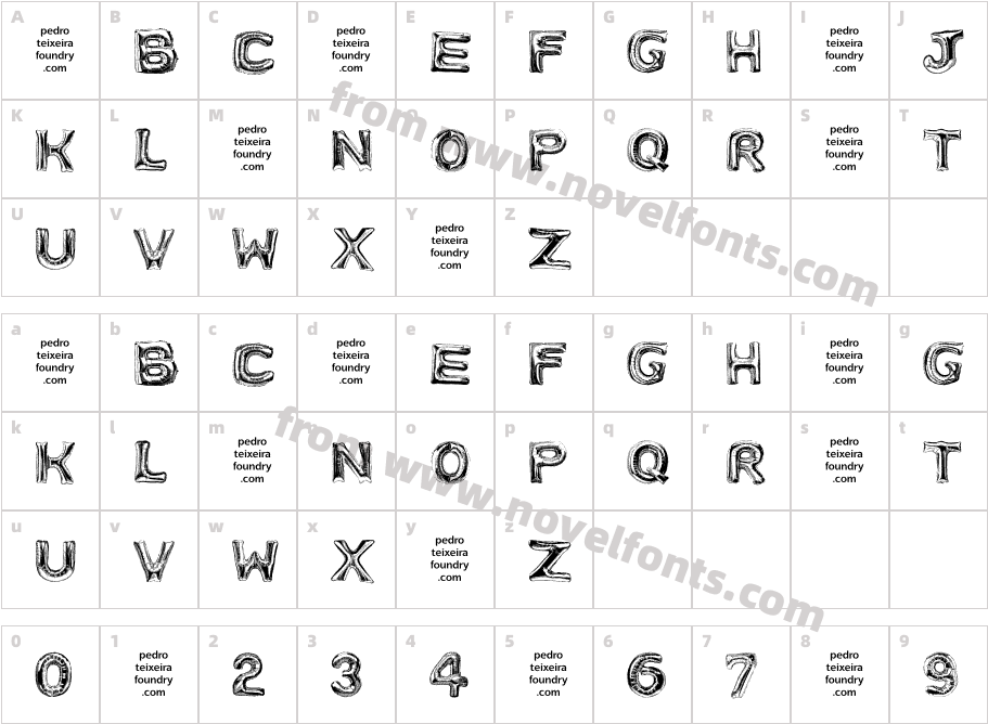 InflatePTx RegularCharacter Map