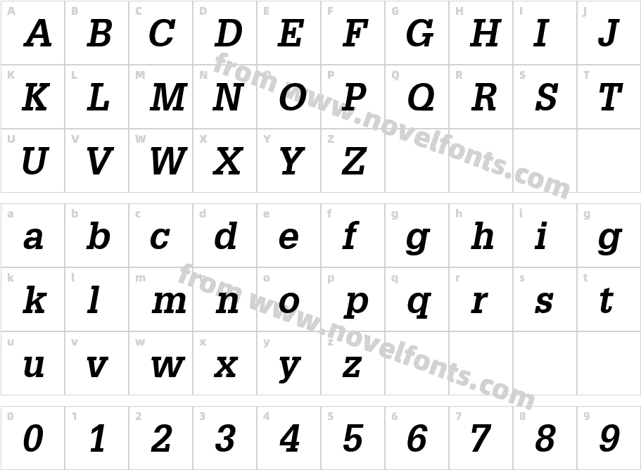 InstallationSSK-Bold-Italic_24053Character Map