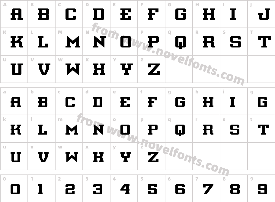 InterceptorCharacter Map