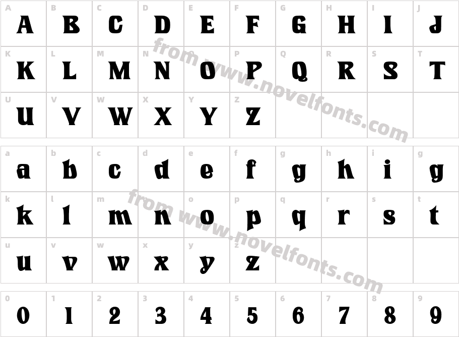 IntrospectURWTBolCharacter Map