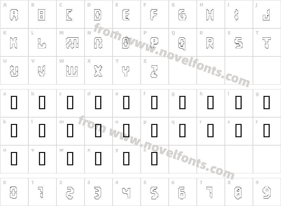 Invaders Part Two OutlineCharacter Map