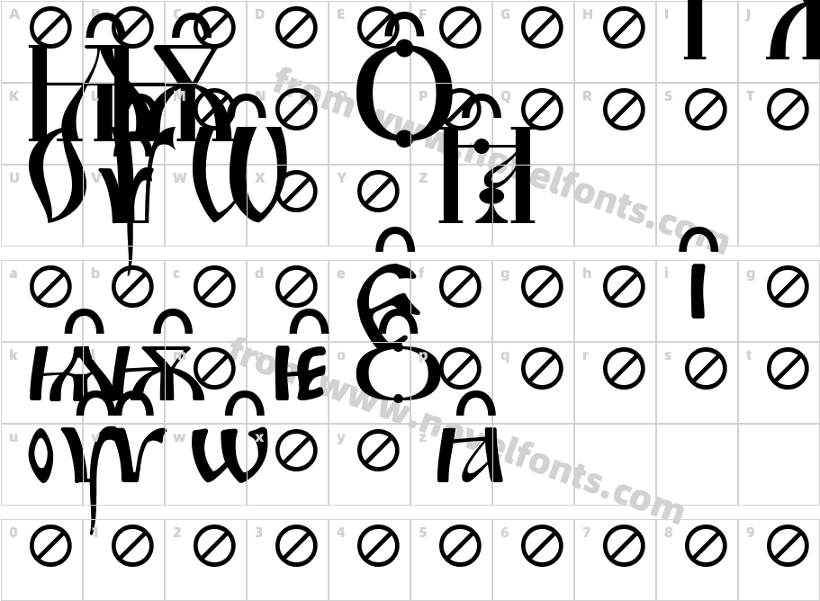 Irmologion CircumflexCharacter Map