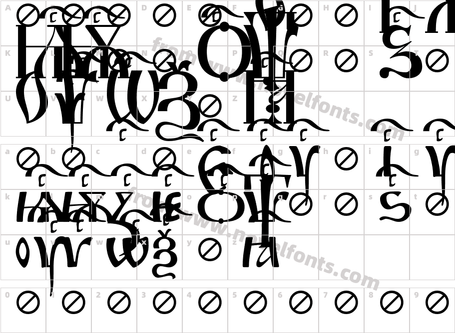 Irmologion SlovoTitledCharacter Map