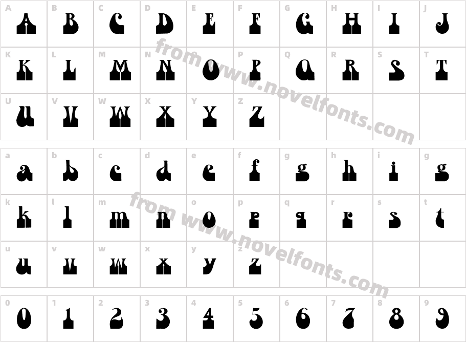 IronButterfly HMCharacter Map