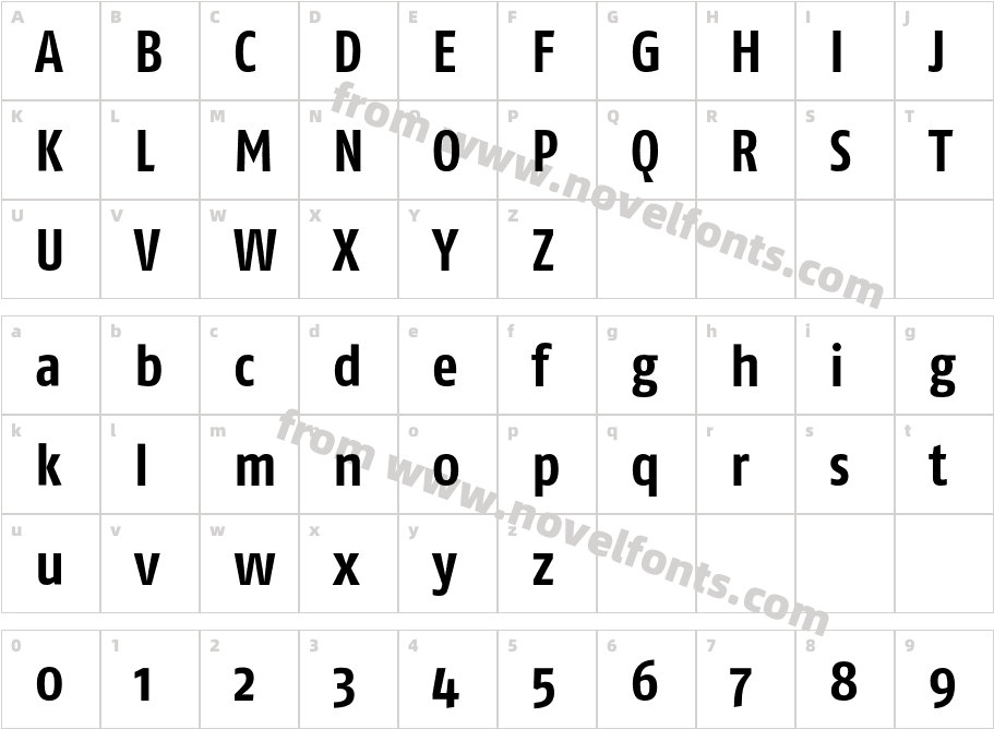 FagoCoCharacter Map