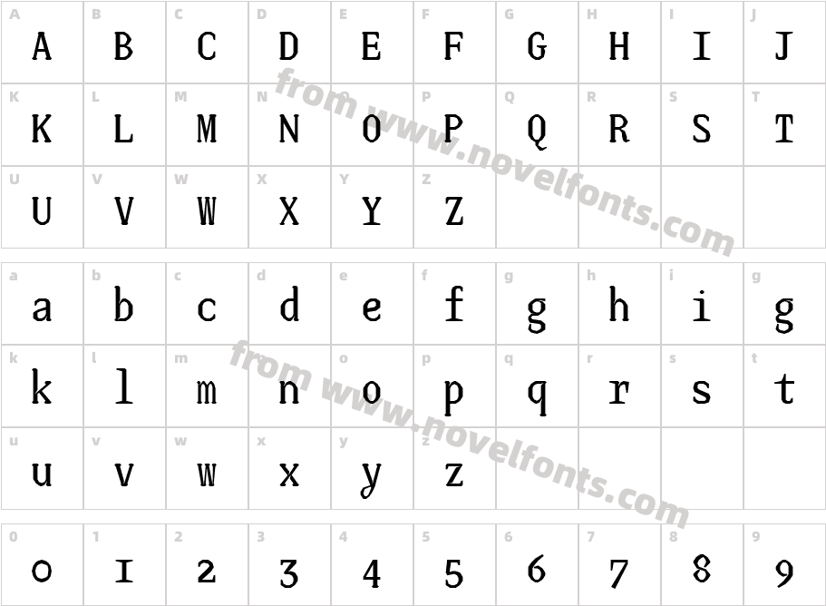 JUstice MonoCharacter Map