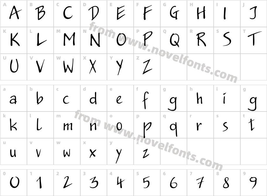 JakobCTT_24969Character Map