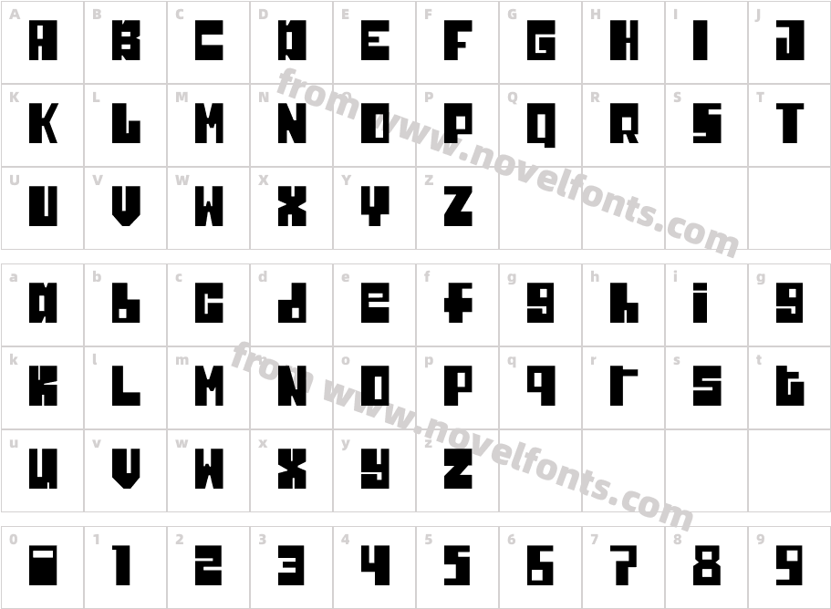 Jakusty CleanCharacter Map