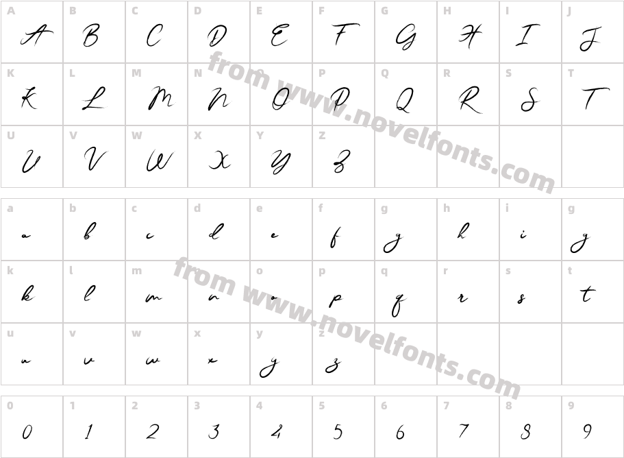 JesterBrushCharacter Map