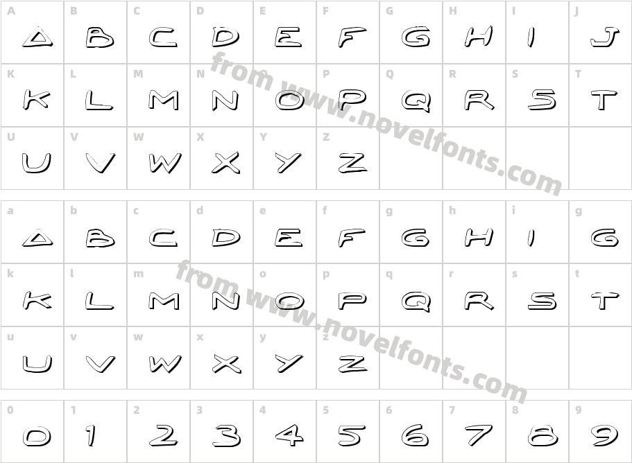 Jetta Bold ShadowCharacter Map