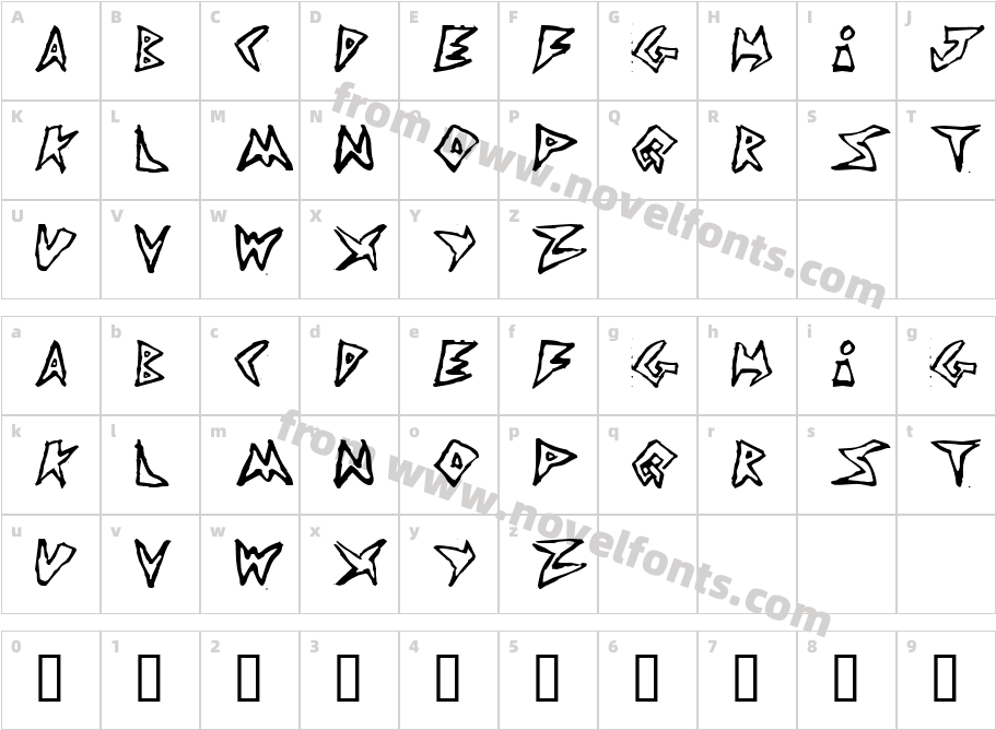 Jim’s FontCharacter Map