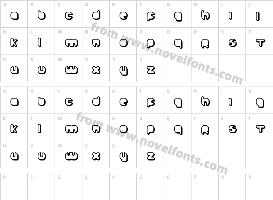 Johanneke ShadowCharacter Map