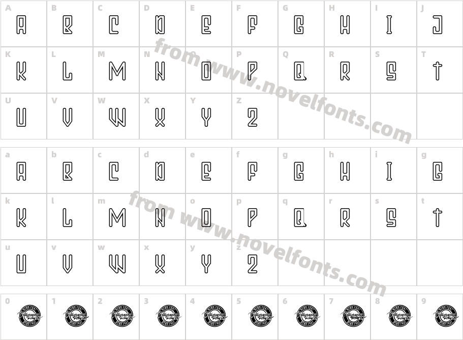 John Mike Demo OutlineCharacter Map