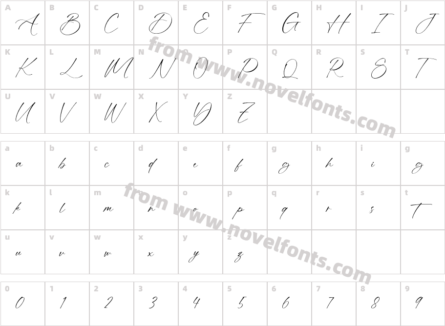 JohnfosterCharacter Map