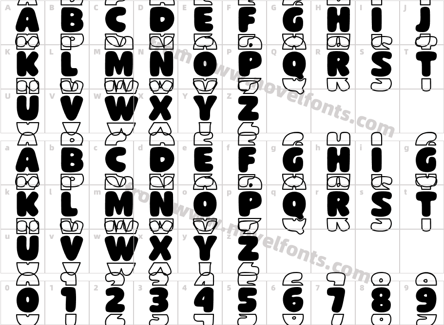 JollyfunDEMO-DEMOCharacter Map