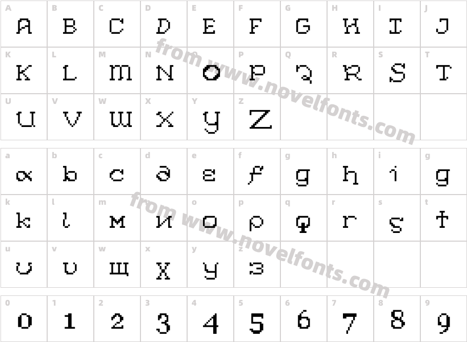 FajrostormoCharacter Map