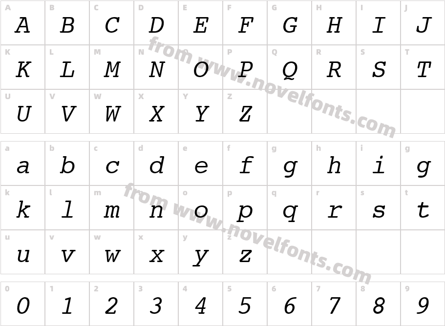 Journal_ObliqueCharacter Map