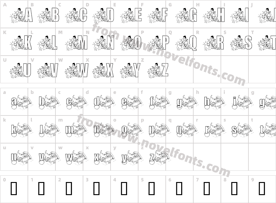 KG PupCharacter Map