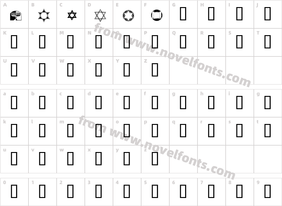 KR Passover DingsCharacter Map