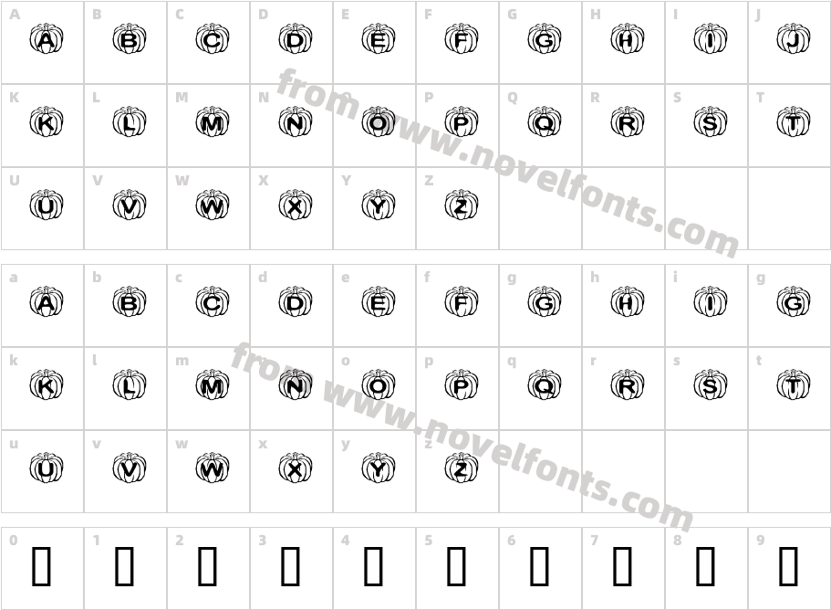 KR Perfect PumpkinCharacter Map