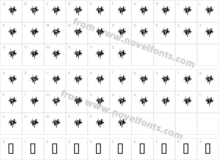 KR Squished MosquitoCharacter Map