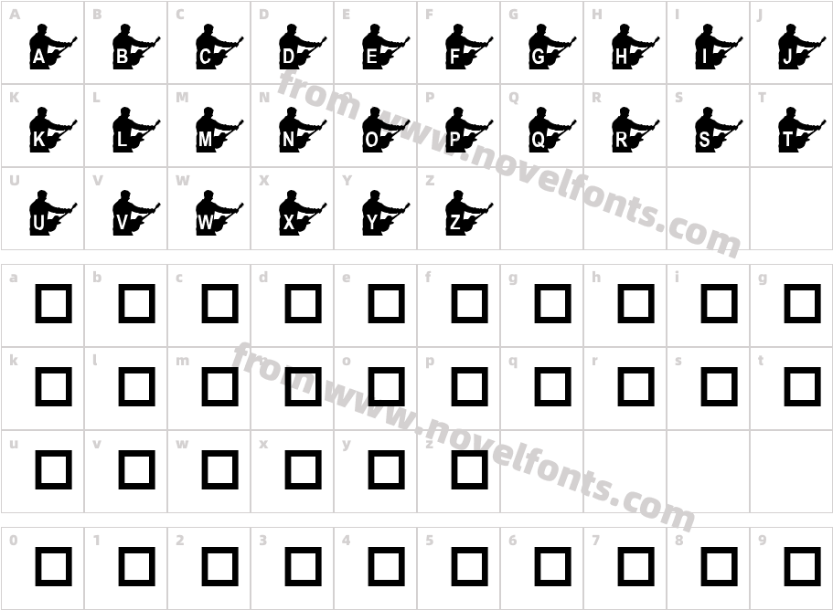 KR Steve's SoloCharacter Map