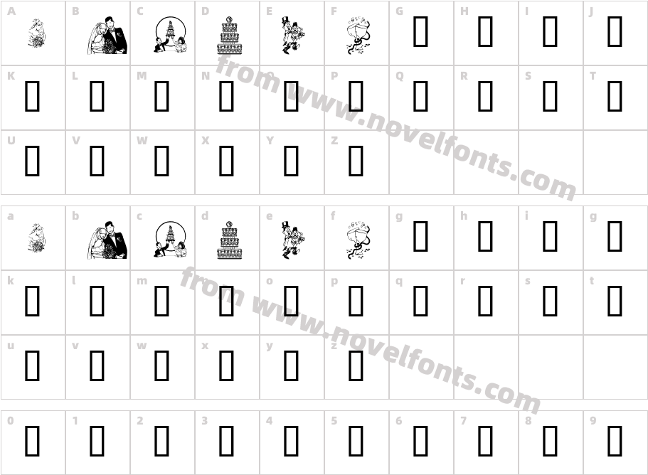 KR WeddingCharacter Map