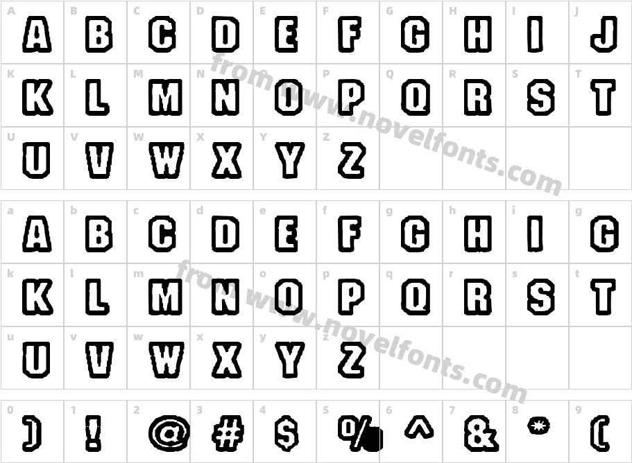 Fanatika OneCharacter Map