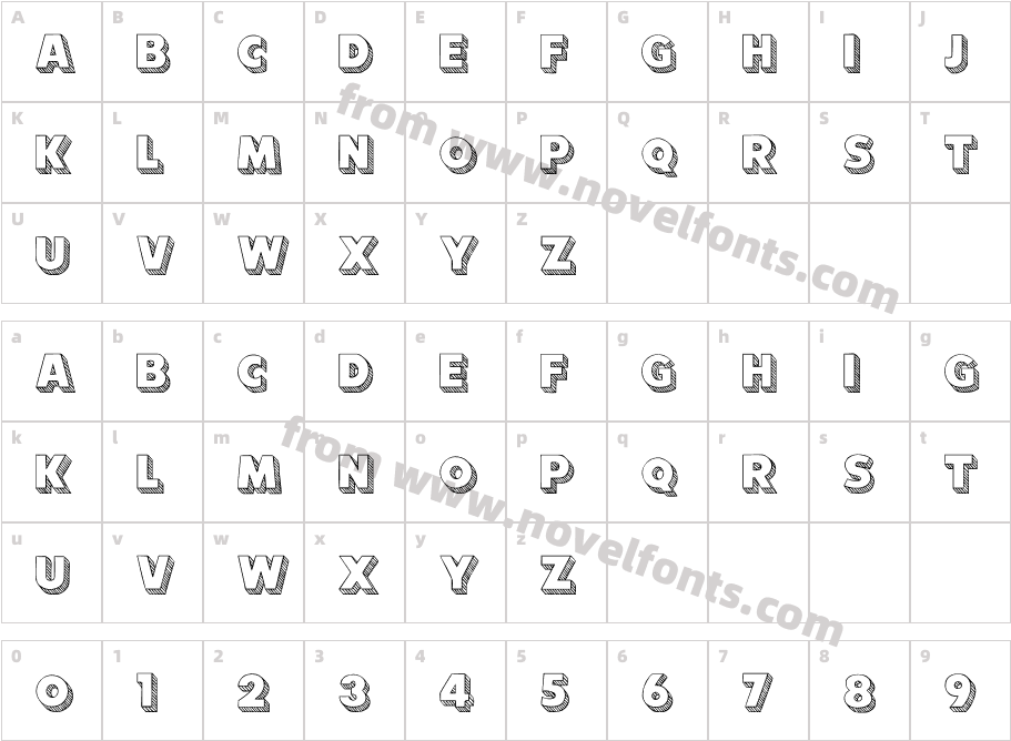 KaboomCharacter Map