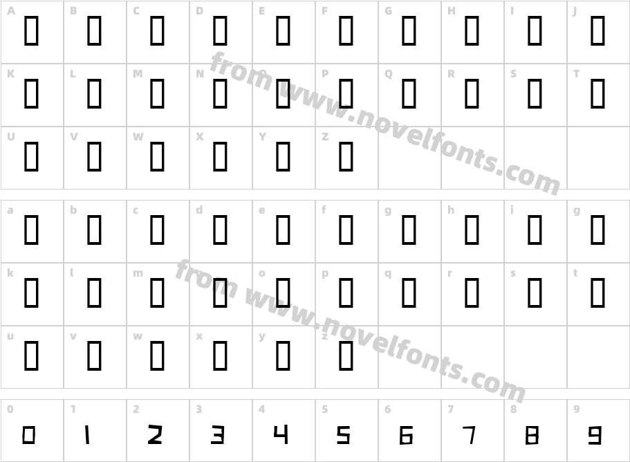 Kammer-Diet_25819Character Map