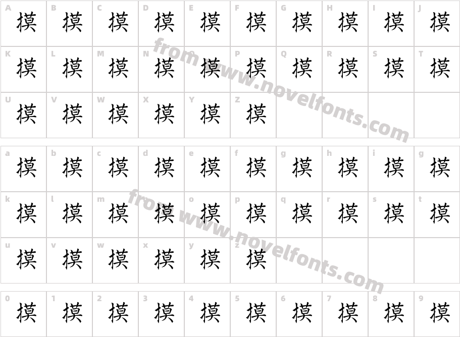 Kanji SpecialCharacter Map