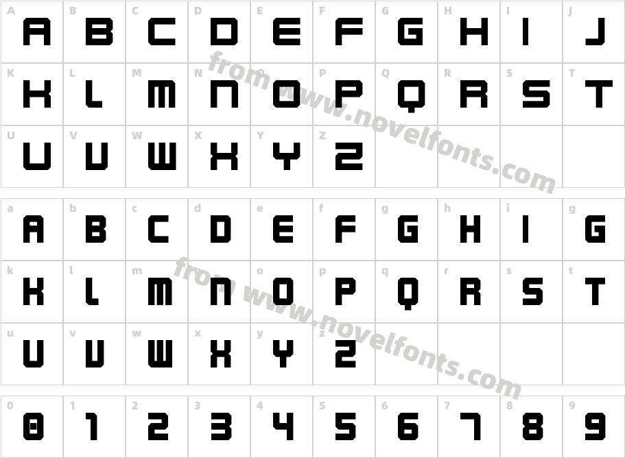 KarnivoreCharacter Map