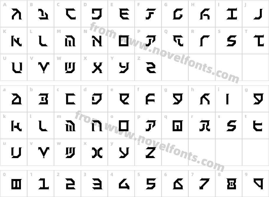 FantazianCharacter Map