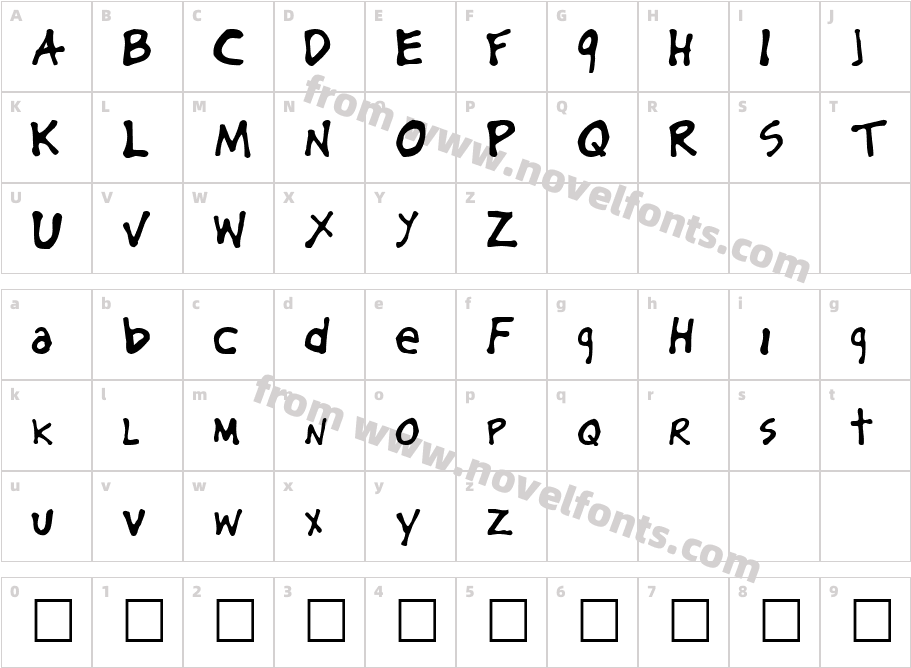 KillerbeeCharacter Map