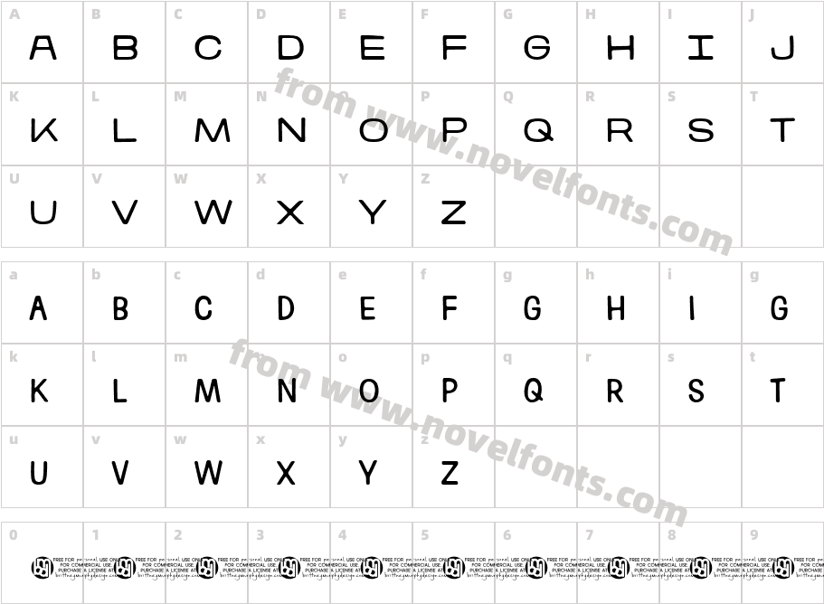 KitestringsDemoRegular-x31XmCharacter Map