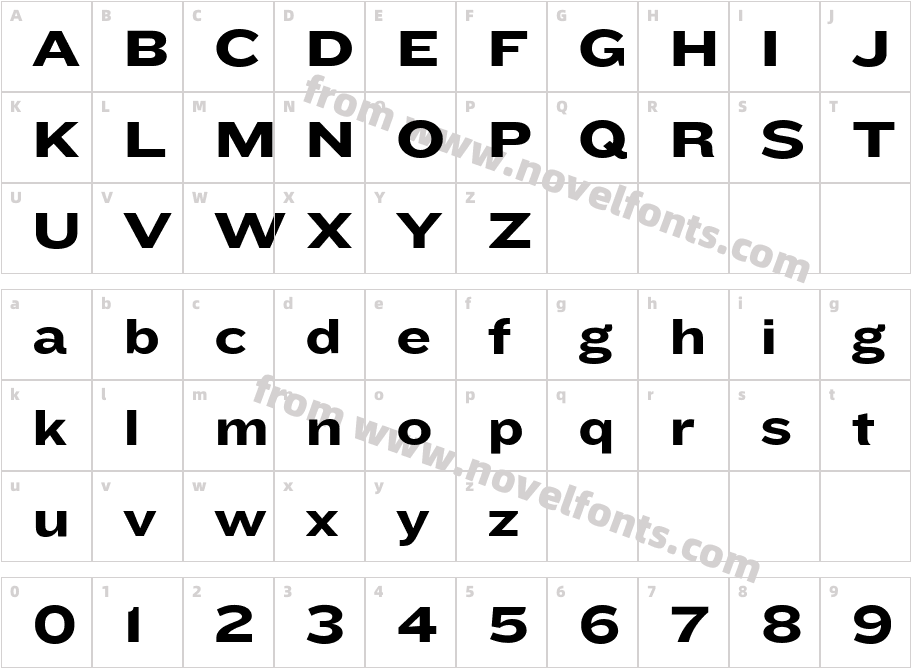 KnockoutHTF54SumoCharacter Map