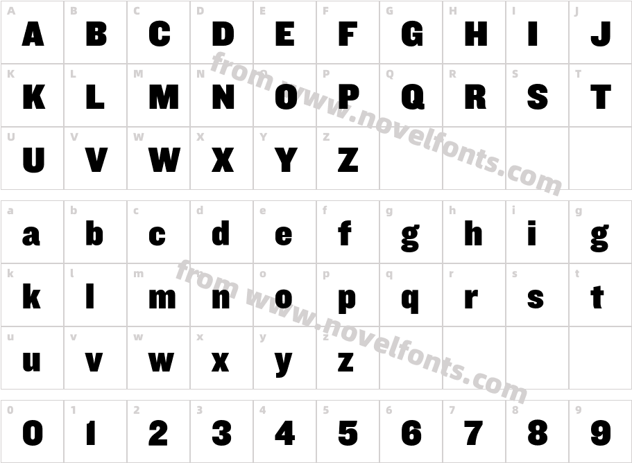 KnockoutHTF91UltmtMiddlewtCharacter Map